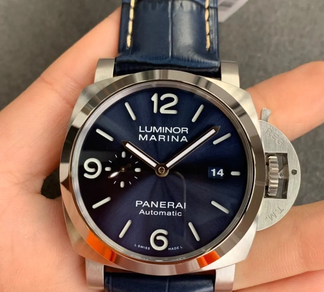 Panerai Luminor PAM01313 VS Factory 1:1 Best Edition Replica Watch Blue trap