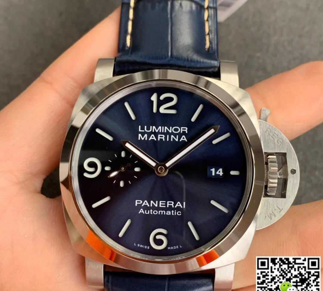 Panerai Luminor PAM01313 VS Factory 1:1 Best Edition Replica Watch Blue trap