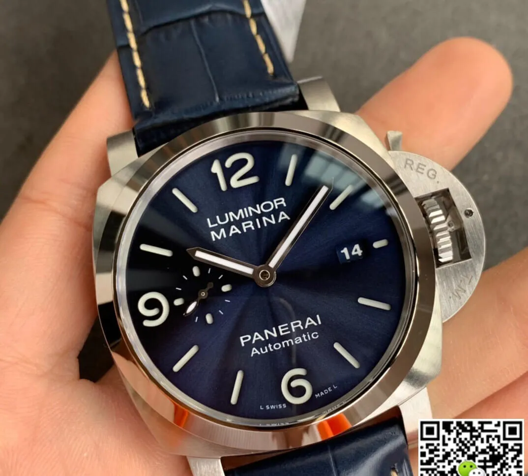 Panerai Luminor PAM01313 VS Factory 1:1 Best Edition Replica Watch Blue trap