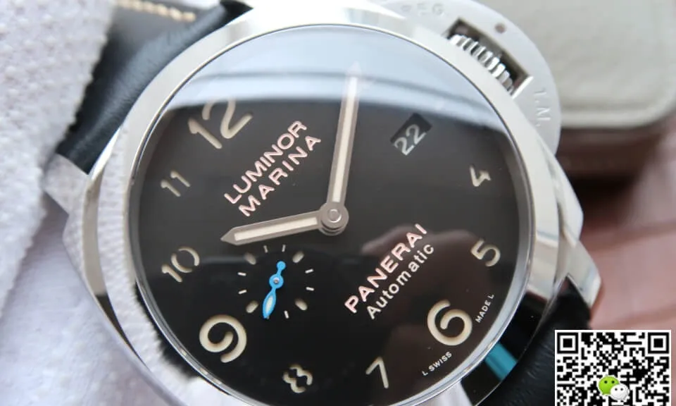 Panerai Luminor PAM01359 VS Factory 1:1 Best Edition Replica Watch Black Strap