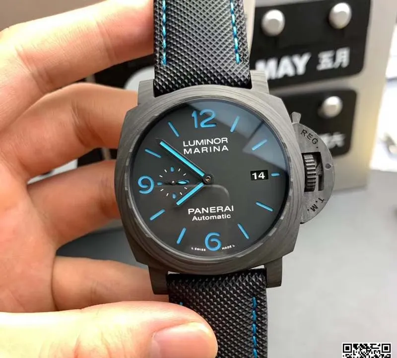 Panerai Luminor PAM01661 VS Factory 1:1 Best Edition Replica Watch Ceramic Bezel