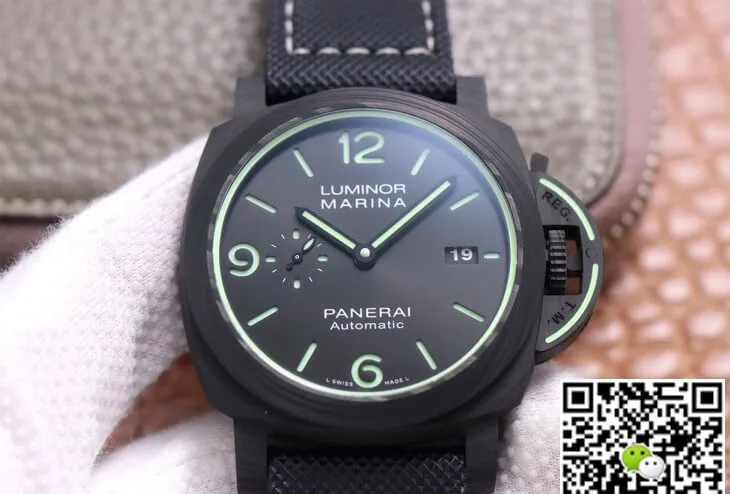 Panerai Luminor PAM1118 VS Factory 1:1 Best Edition Replica Watch Black Strap
