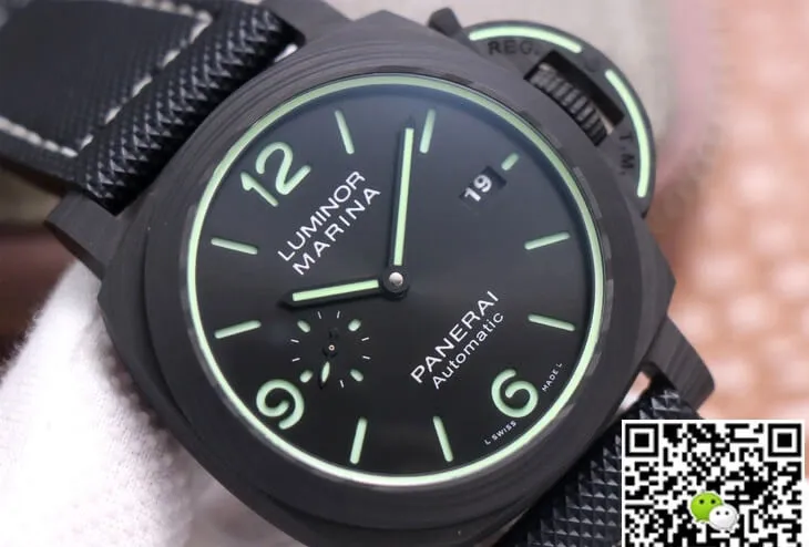 Panerai Luminor PAM1118 VS Factory 1:1 Best Edition Replica Watch Black Strap