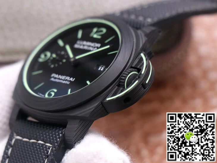 Panerai Luminor PAM1118 VS Factory 1:1 Best Edition Replica Watch Black Strap