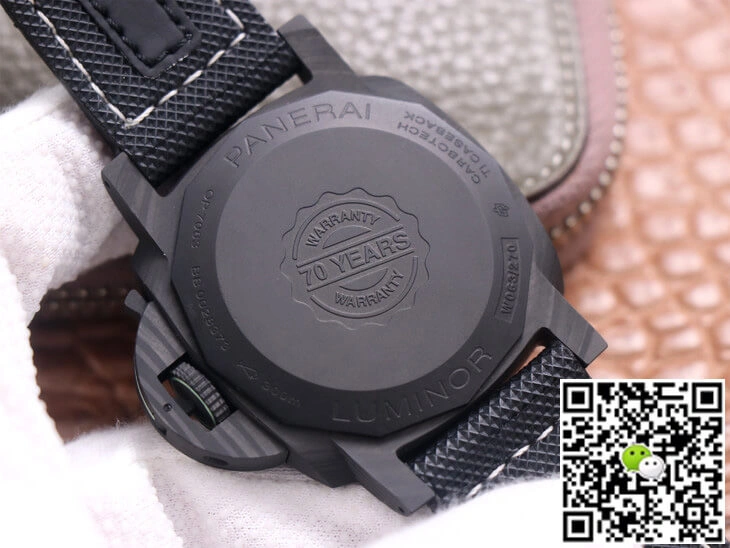 Panerai Luminor PAM1118 VS Factory 1:1 Best Edition Replica Watch Black Strap