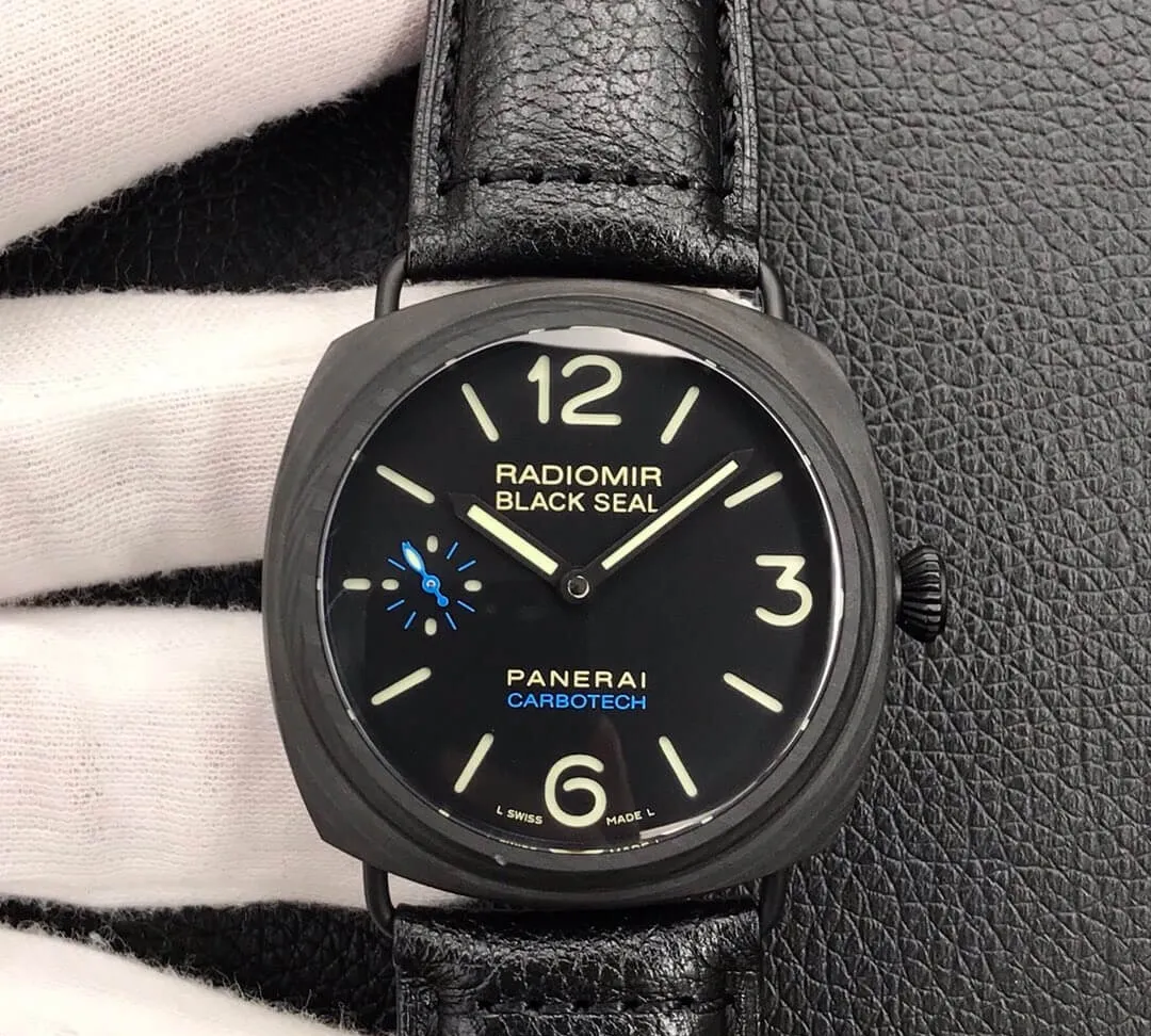 Panerai Radiomir PAM 00292 VS Factory 1:1 Best Edition Replica Watch Black Strap
