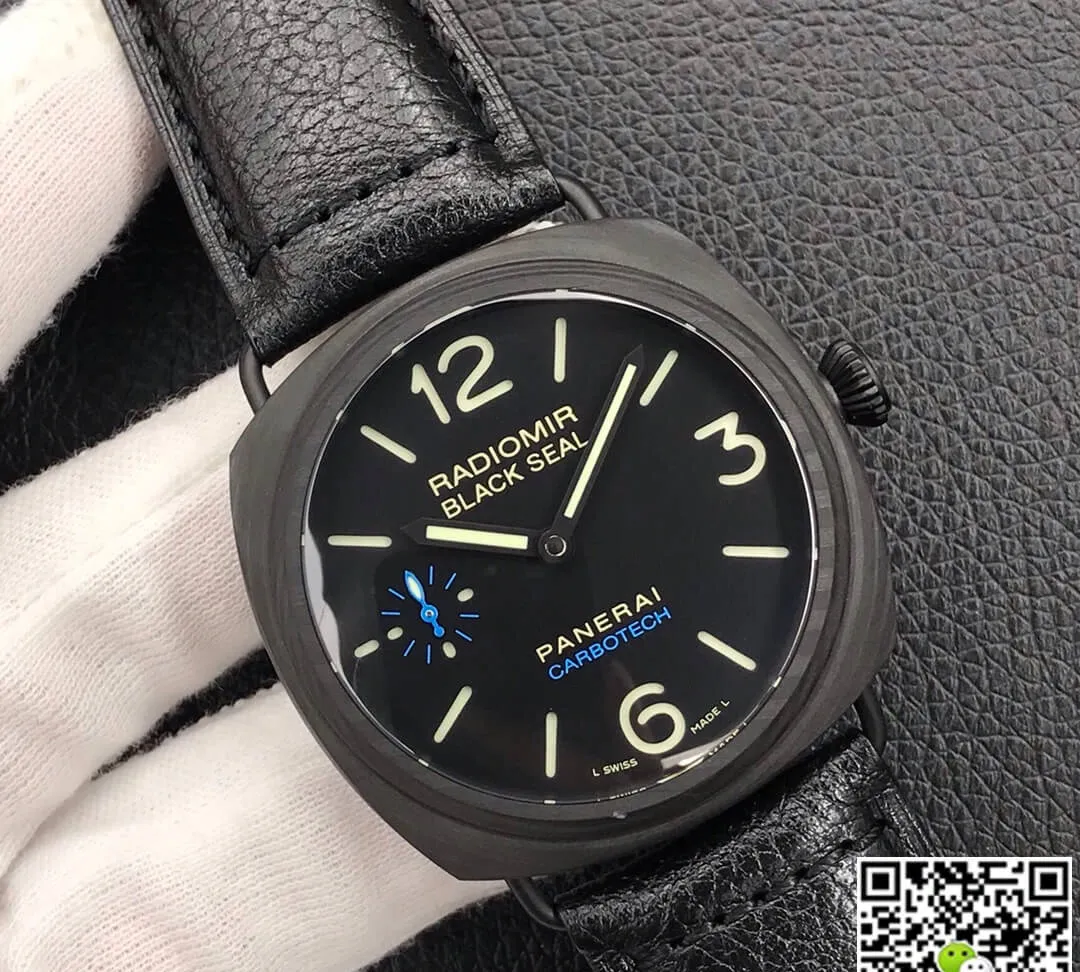 Panerai Radiomir PAM 00292 VS Factory 1:1 Best Edition Replica Watch Black Strap
