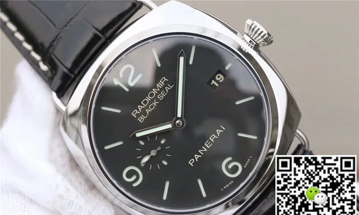 Panerai Radiomir PAM00388 VS Factory 1:1 Best Edition Replica Watch Black Strap