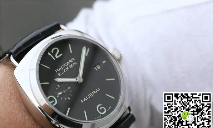Panerai Radiomir PAM00388 VS Factory 1:1 Best Edition Replica Watch Black Strap