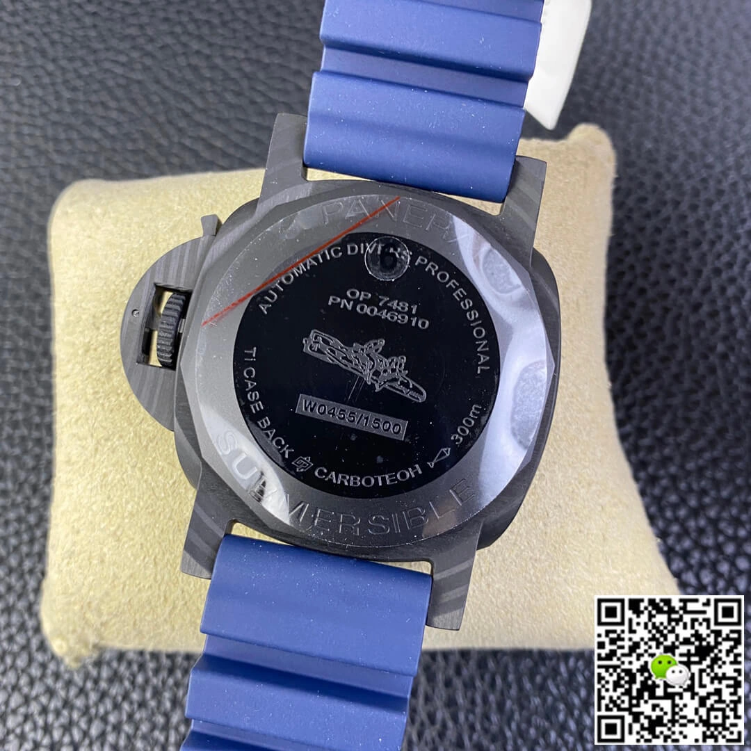 Panerai Submersible PAM01232 VS Factory 1:1 Best Edition Replica Watch Blue Strap