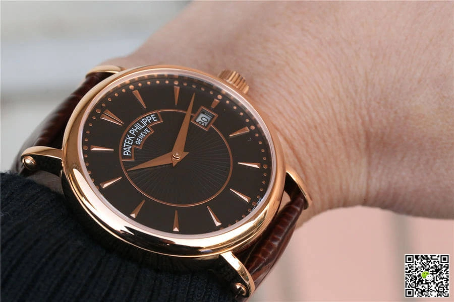 Patek Philippe Calatrava ZF Factory 1:1 Best Edition Replica Watch Leather Strap