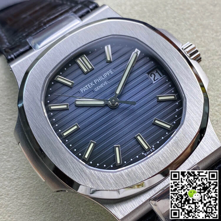 Patek Philippe Nautilus 5711 3K Factory 1:1 Best Edition Replica Watch Blue Dial