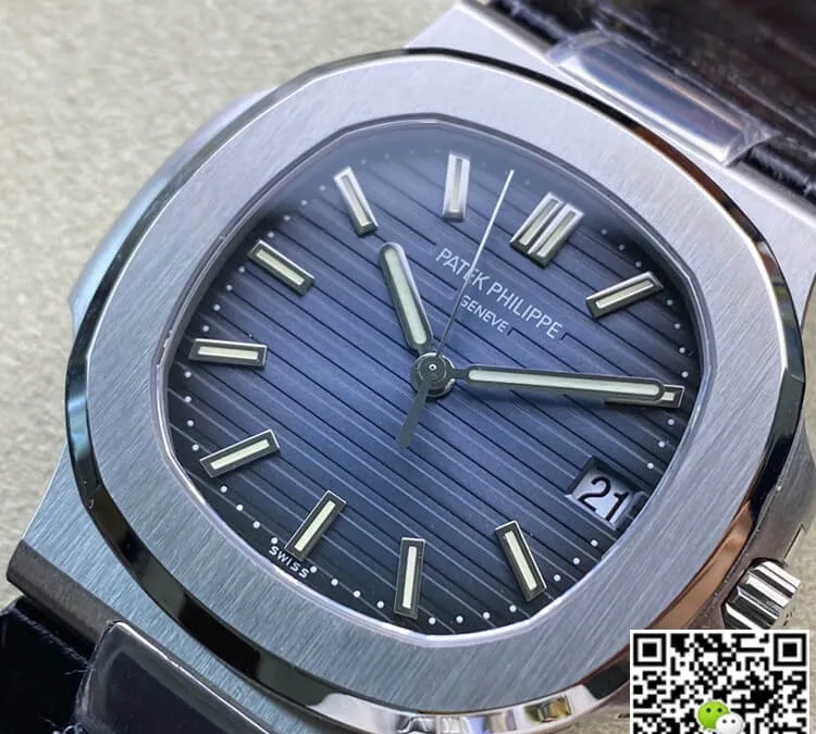 Patek Philippe Nautilus 5711 3K Factory 1:1 Best Edition Replica Watch Blue Dial