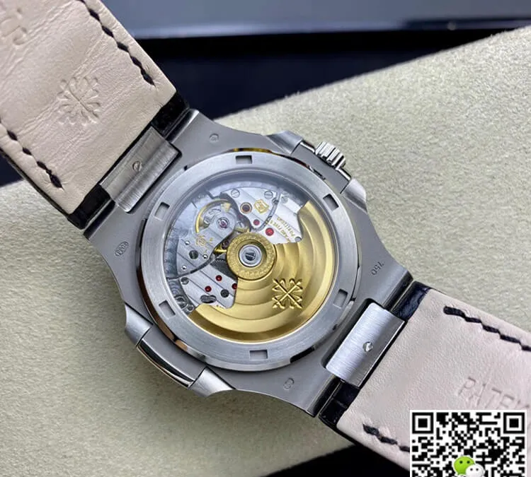 Patek Philippe Nautilus 5711 3K Factory 1:1 Best Edition Replica Watch White Dial
