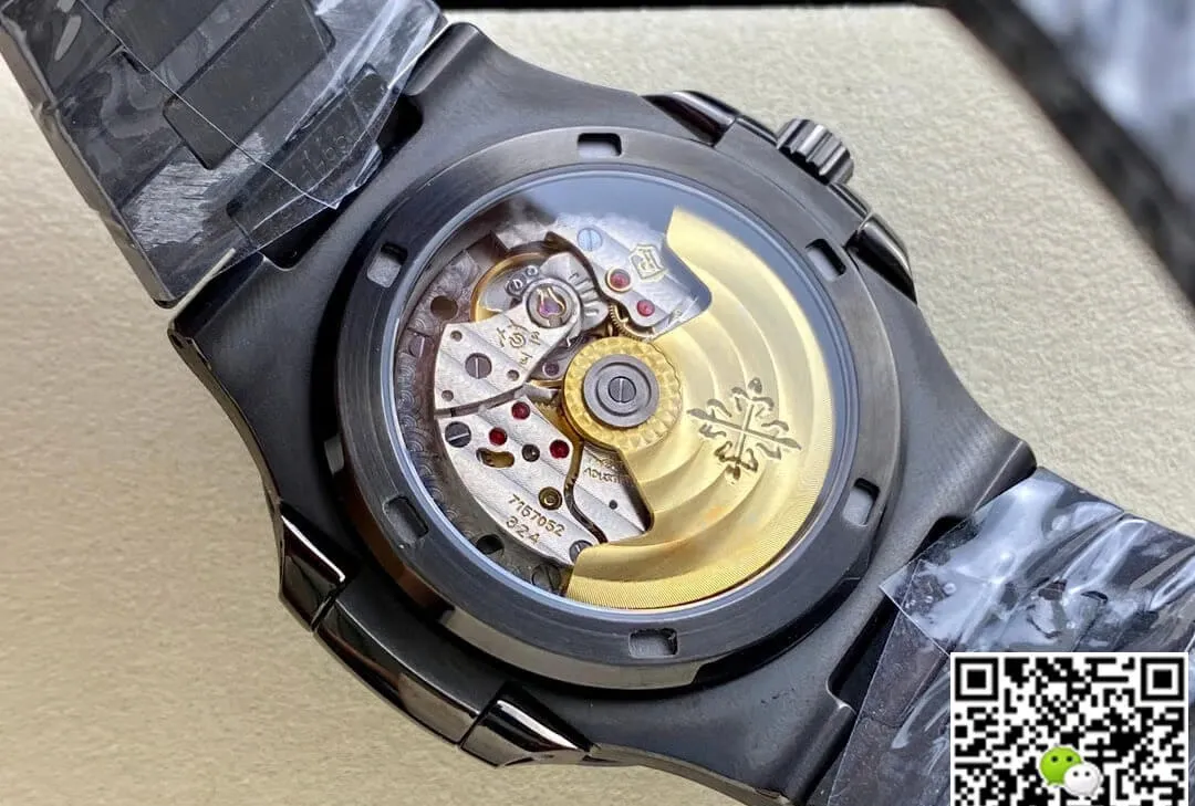 Patek Philippe Nautilus 5711 DiW 1:1 Best Edition Replica Watch Black Case
