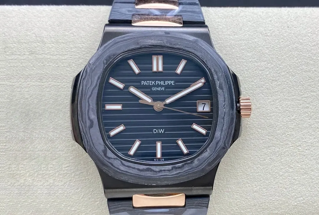 Patek Philippe Nautilus 5711 DiW 1:1 Best Edition Replica Watch Carbon Fiber