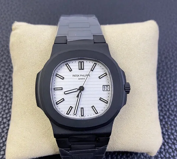 Patek Philippe Nautilus PPF Factory 1:1 Best Edition Replica Watch V4 White Dial