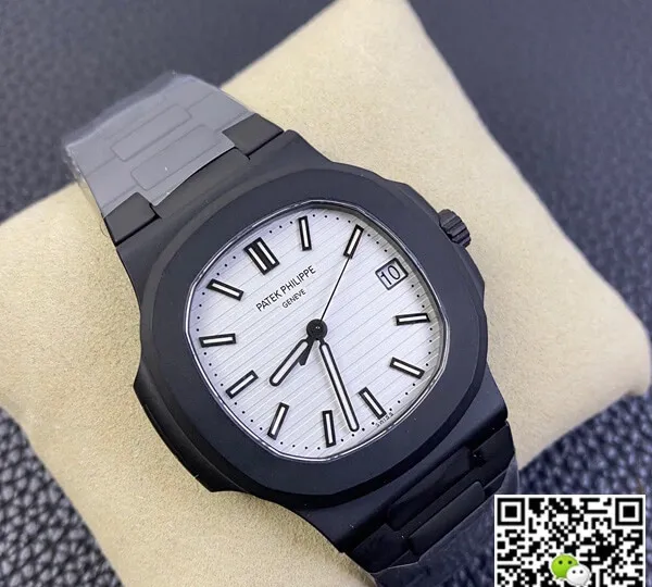 Patek Philippe Nautilus PPF Factory 1:1 Best Edition Replica Watch V4 White Dial