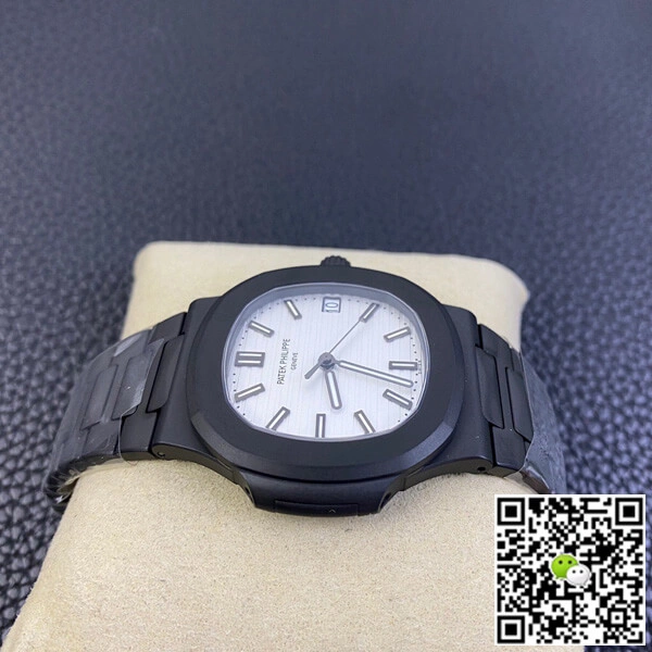 Patek Philippe Nautilus PPF Factory 1:1 Best Edition Replica Watch V4 White Dial