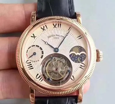 Patek Philippe PP3310 1:1 Best Edition Replica Watch Swiss Tourbillon Gold Dial