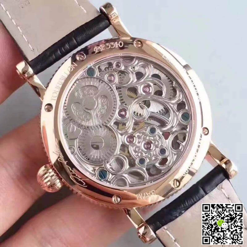 Patek Philippe PP3310 1:1 Best Edition Replica Watch Swiss Tourbillon Gold Dial
