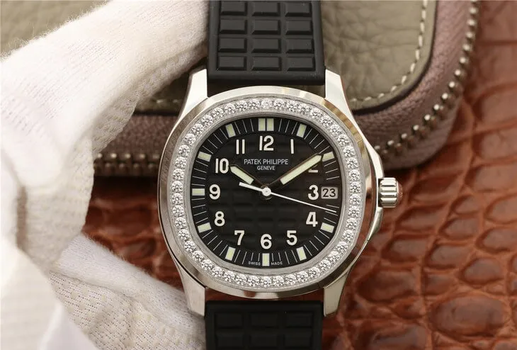 Patek Philippe Aquanaut 5067A-001 PPF Factory 1:1 Best Edition Replica Watch Black Dial