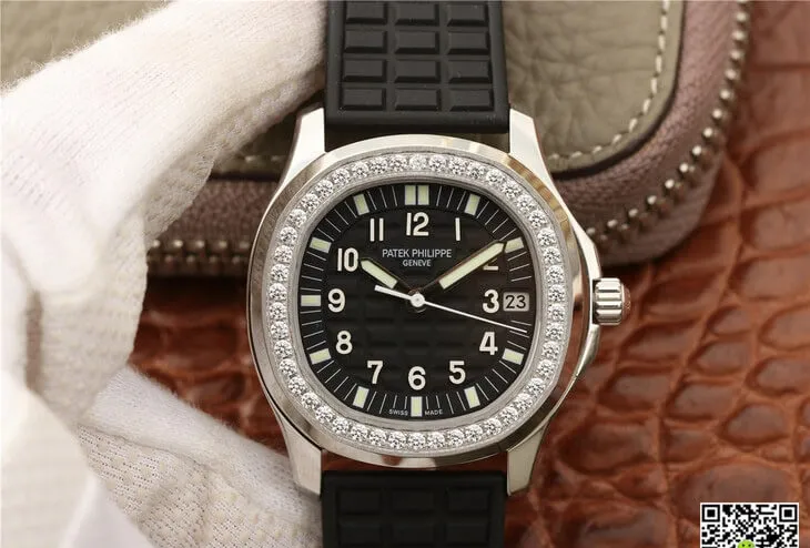 Patek Philippe Aquanaut 5067A-001 PPF Factory 1:1 Best Edition Replica Watch Black Dial
