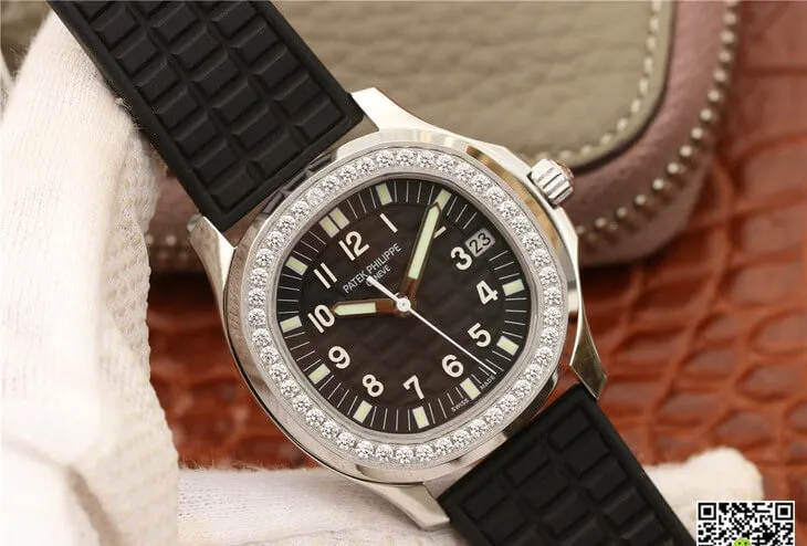 Patek Philippe Aquanaut 5067A-001 PPF Factory 1:1 Best Edition Replica Watch Black Dial