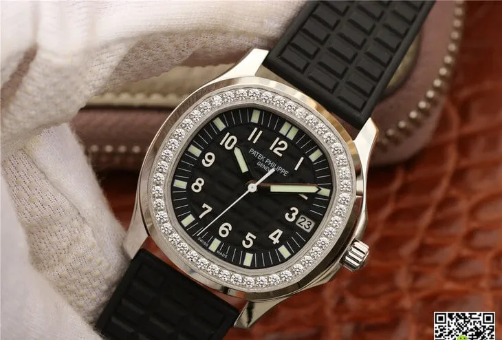 Patek Philippe Aquanaut 5067A-001 PPF Factory 1:1 Best Edition Replica Watch Black Dial
