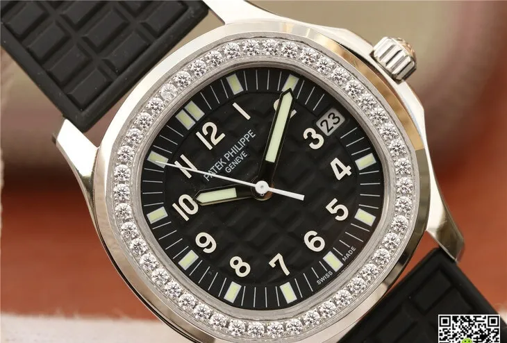 Patek Philippe Aquanaut 5067A-001 PPF Factory 1:1 Best Edition Replica Watch Black Dial