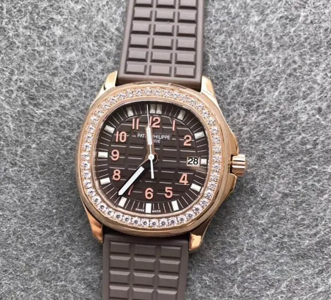 Patek Philippe Aquanaut 5068R-001 PPF Factory 1:1 Best Edition Replica Watch Brown Dial