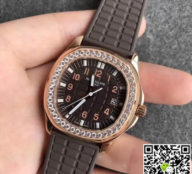Patek Philippe Aquanaut 5068R-001 PPF Factory 1:1 Best Edition Replica Watch Brown Dial