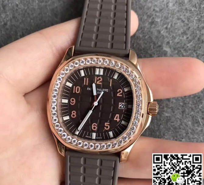 Patek Philippe Aquanaut 5068R-001 PPF Factory 1:1 Best Edition Replica Watch Brown Dial