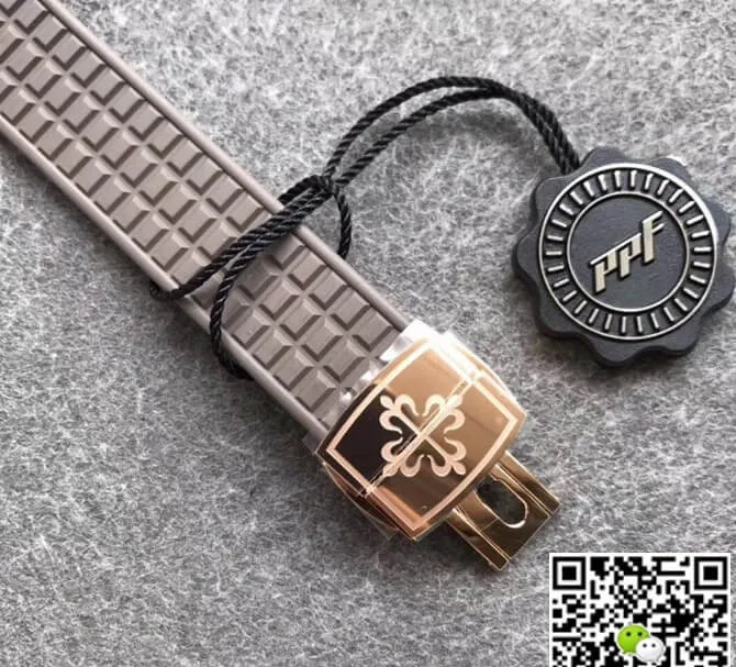 Patek Philippe Aquanaut 5068R-001 PPF Factory 1:1 Best Edition Replica Watch Brown Dial