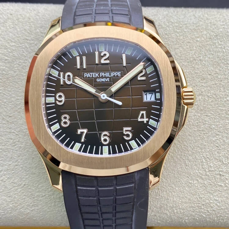 Patek Philippe Aquanaut 5167R-001 3K Factory 1:1 Best Edition Replica Watch Brown Strap