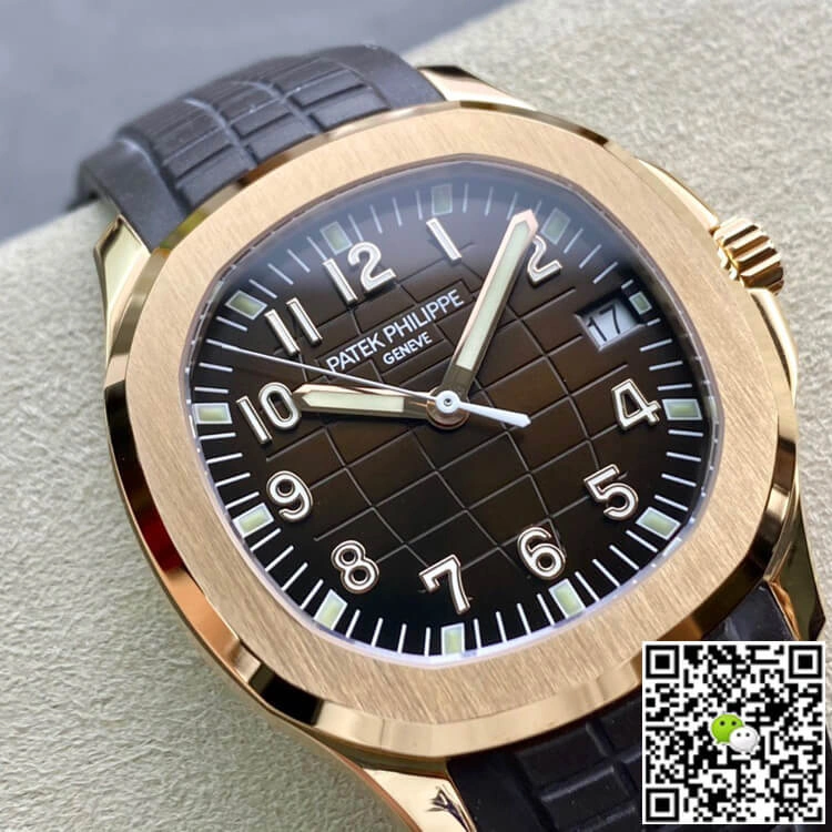 Patek Philippe Aquanaut 5167R-001 3K Factory 1:1 Best Edition Replica Watch Brown Strap