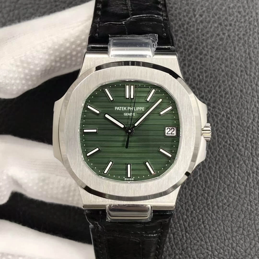 Patek Philippe Nautilus 5711 1A-014 3K Factory 1:1 Best Edition Replica Watch Green Dial