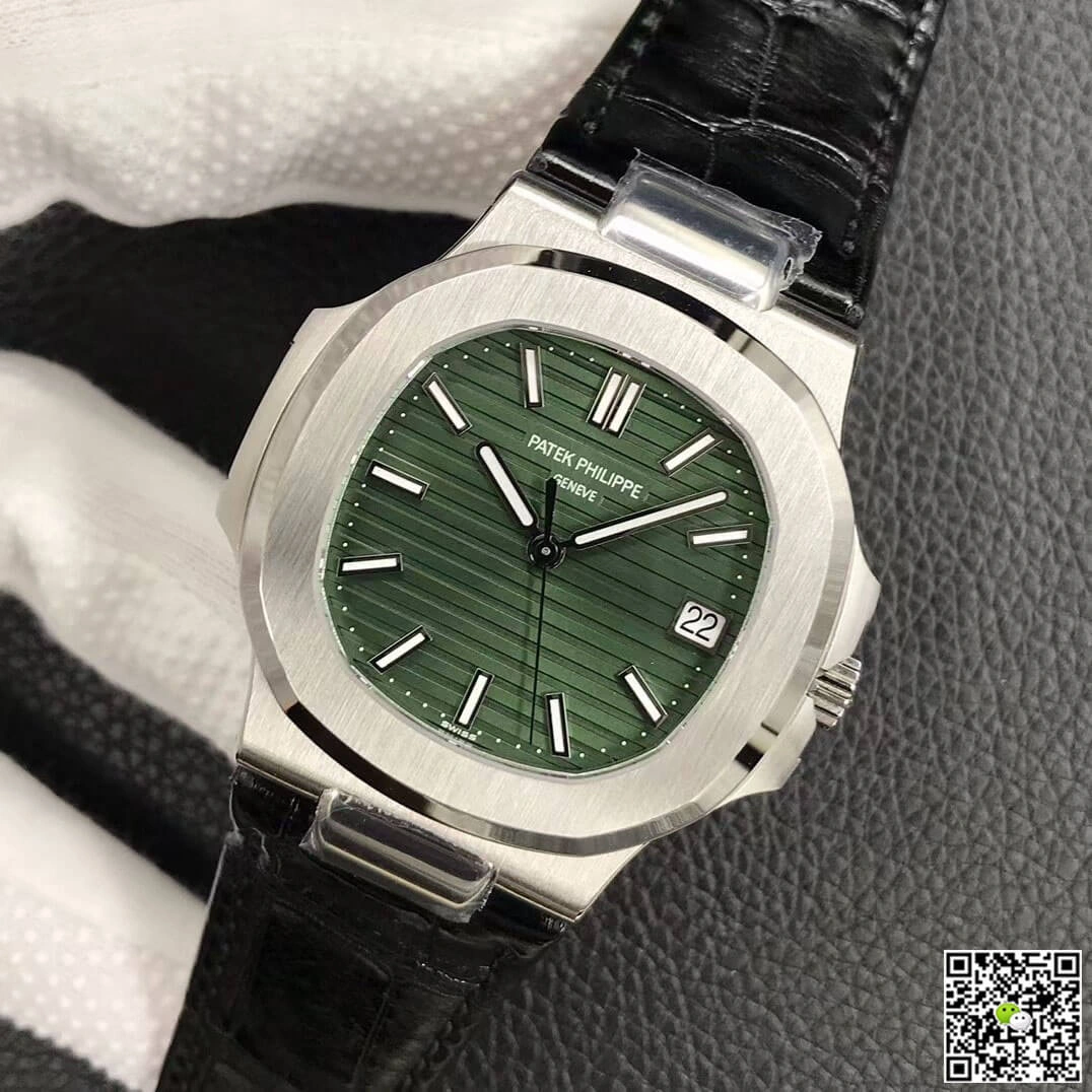Patek Philippe Nautilus 5711 1A-014 3K Factory 1:1 Best Edition Replica Watch Green Dial