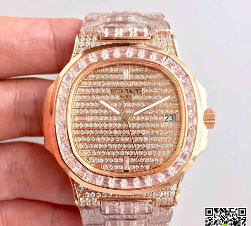 Patek Philippe Nautilus Jumbo 5719 1R-001 1:1 Best Edition Replica Watch Swiss ETA 324SC