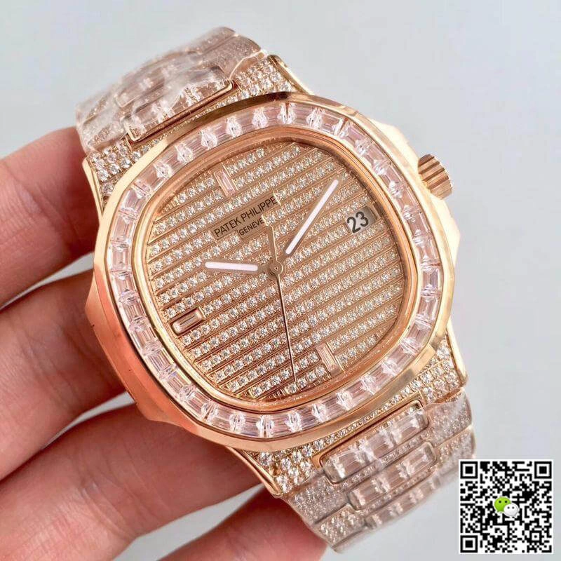 Patek Philippe Nautilus Jumbo 5719 1R-001 1:1 Best Edition Replica Watch Swiss ETA 324SC
