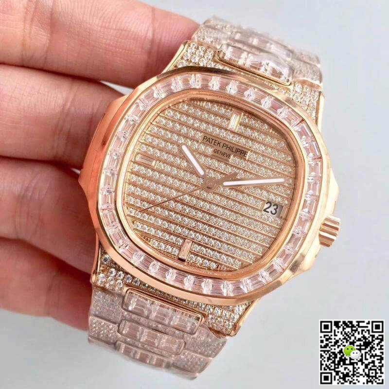 Patek Philippe Nautilus Jumbo 5719 1R-001 1:1 Best Edition Replica Watch Swiss ETA 324SC