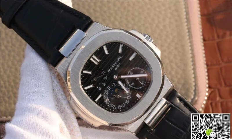 Patek Philippe Nautilus Moonphase 5712G-001 1:1 Best Edition Replica Watch Swiss ETA240