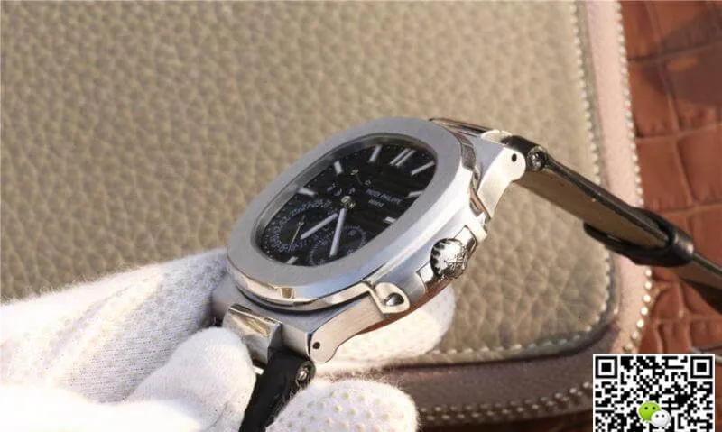 Patek Philippe Nautilus Moonphase 5712G-001 1:1 Best Edition Replica Watch Swiss ETA240
