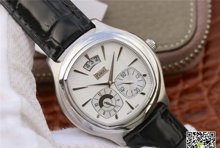 Piaget Black Tie GOA32016 TW Factory 1:1 Best Edition Replica Watch Black Strap