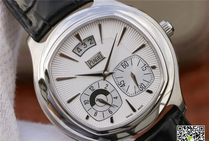 Piaget Black Tie GOA32016 TW Factory 1:1 Best Edition Replica Watch Black Strap