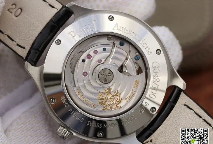 Piaget Black Tie GOA32016 TW Factory 1:1 Best Edition Replica Watch Black Strap