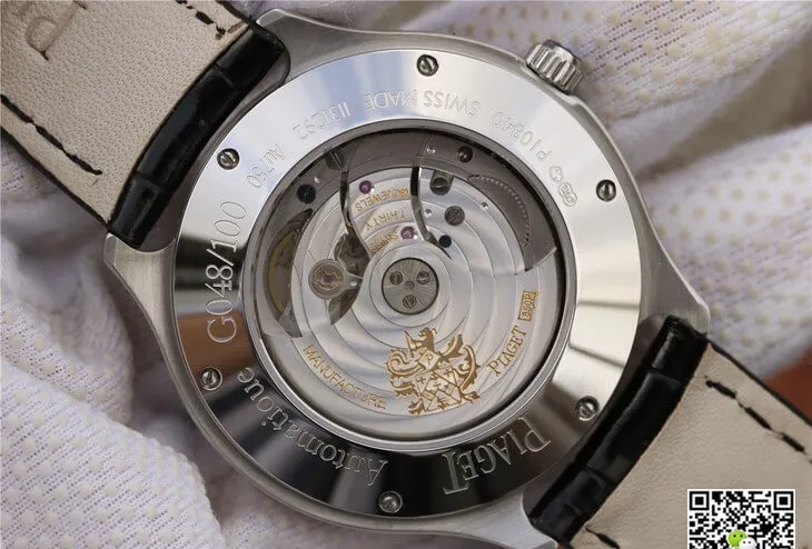 Piaget Black Tie GOA32016 TW Factory 1:1 Best Edition Replica Watch Black Strap