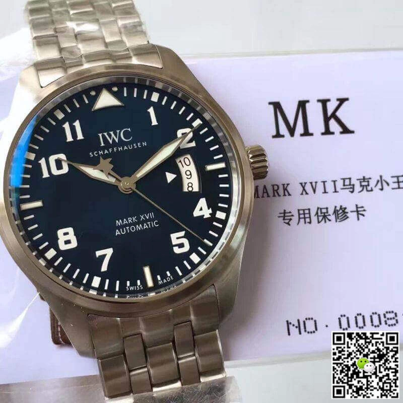 IWC Pilot Mark XVII IW326501 MKS Factory 1:1 Best Edition Replica Watch Swiss ETA2892