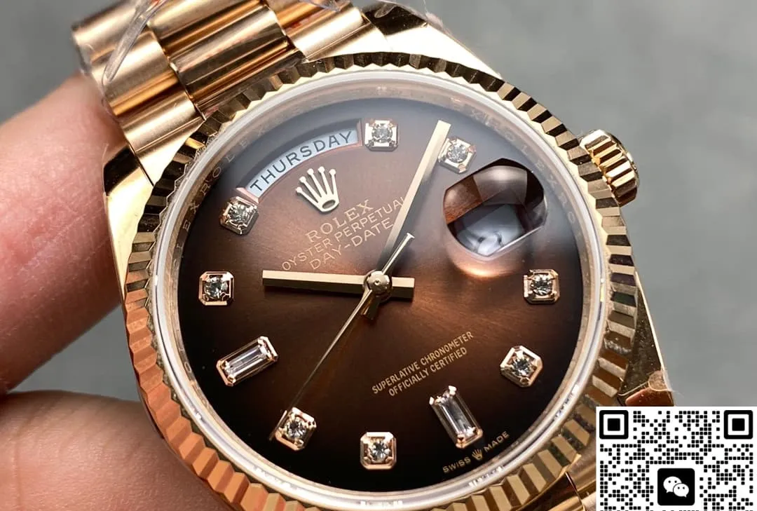 QF Factory Rolex Day-Date m128235-0037 1:1 Best Edition Replica Watch
