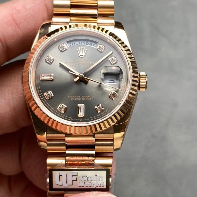 QF Factory Rolex Day-Date m128235-0050 1:1 Best Edition Replica Watch